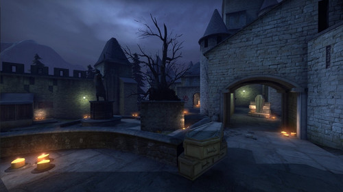 Хэллоуинская карта cobblestone
