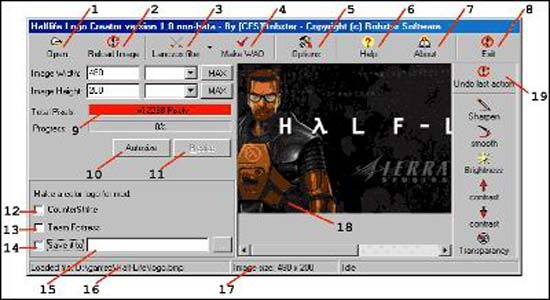 Half-Life Logo Creator