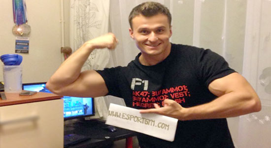 Pasha поможет накачать мышцы
